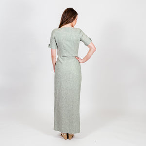 The Ava Dress includes cute details on the sleeve for a unique custom look