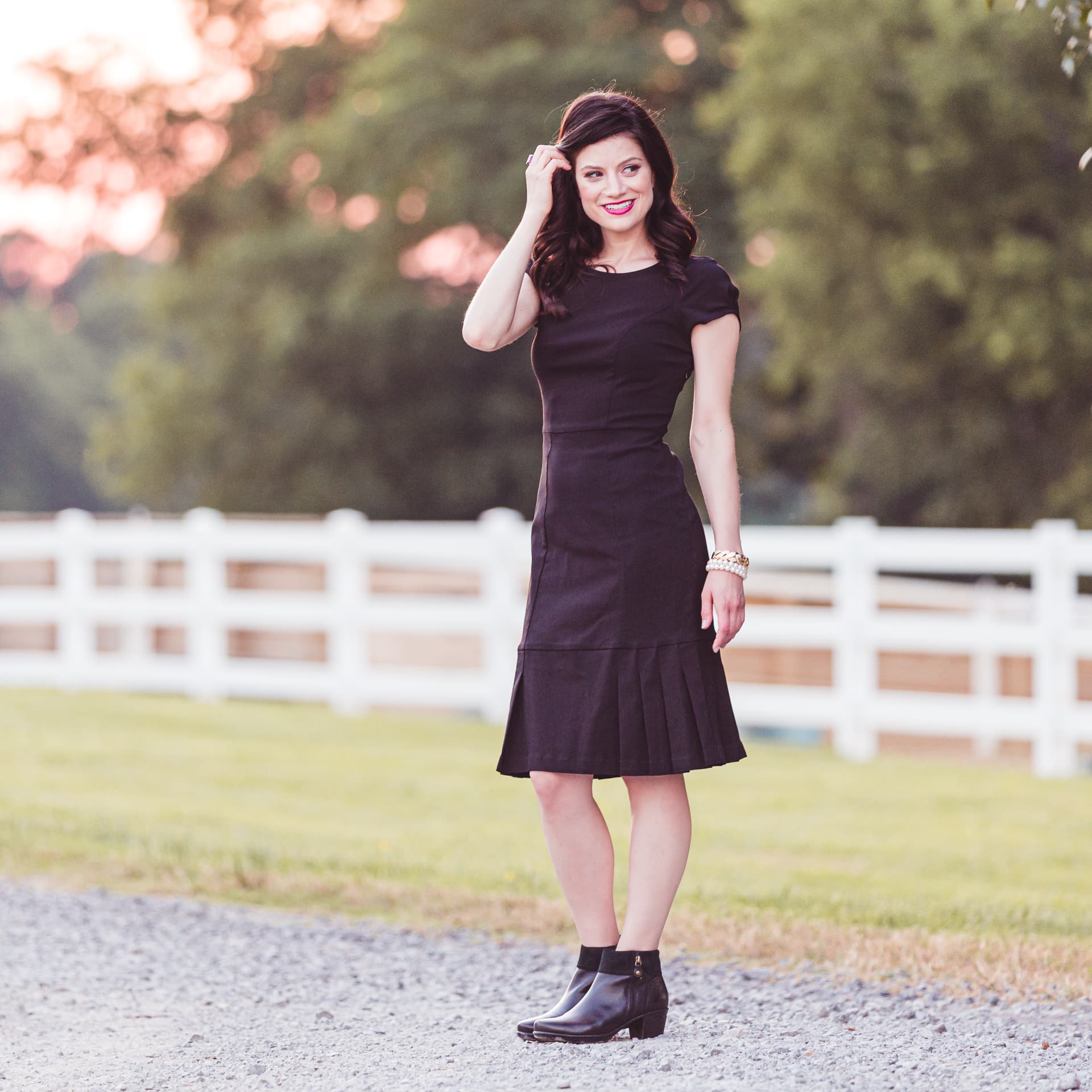 The Jackie is the perfect flattering little black dress